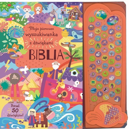 okładka Moja pierwsza wyszukiwanka z dźwiękami Biblia książka