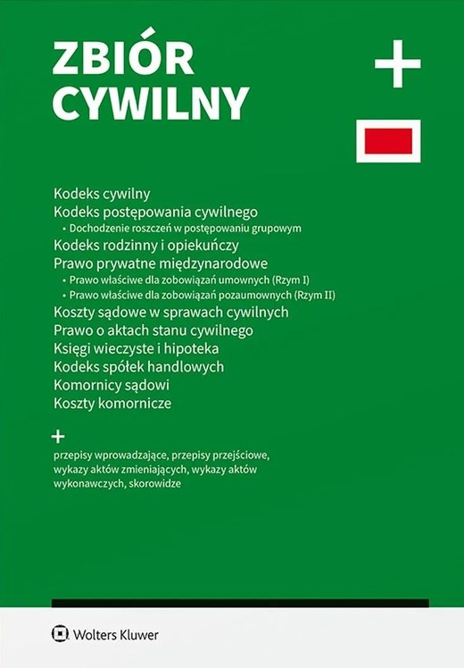 okładka Zbiór cywilny PLUS. Kodeks cywilny Kodeks postępowania cywilnego wyd. 2025 książka