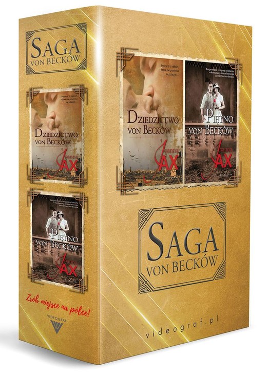 okładka Pakiet Saga von Becków książka | Joanna Jax