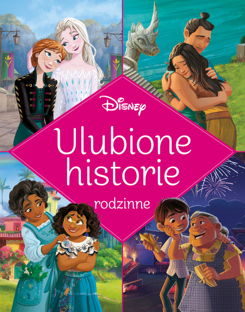 okładka Ulubione historie rodzinne Disney książka