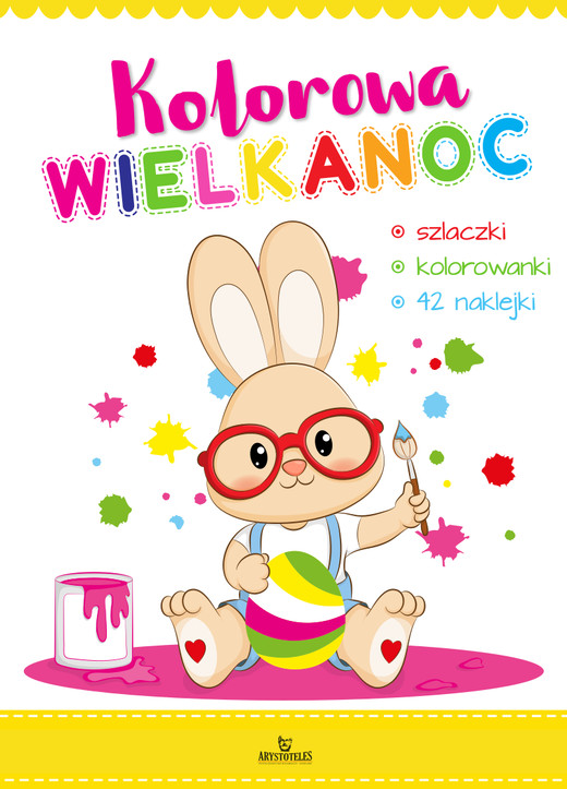okładka Kolorowa Wielkanoc książka