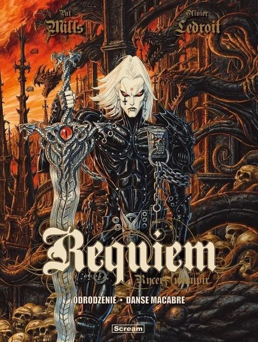 okładka Requiem. Rycerz wampir. Tom 1-2 książka