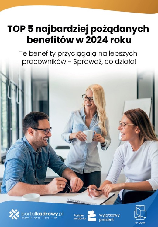 okładka TOP 5 najbardziej pożądanych benefitów w 2024 roku ebook | pdf | Anna Kostecka