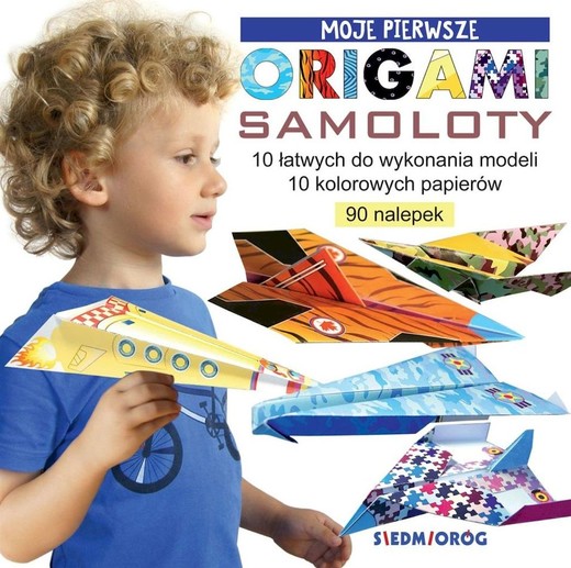 okładka Samoloty. Moje pierwsze origami książka