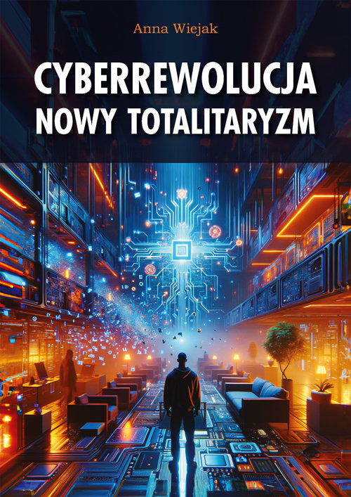 okładka Cyberrewolucja Nowy totalitaryzm książka | Anna Wiejak