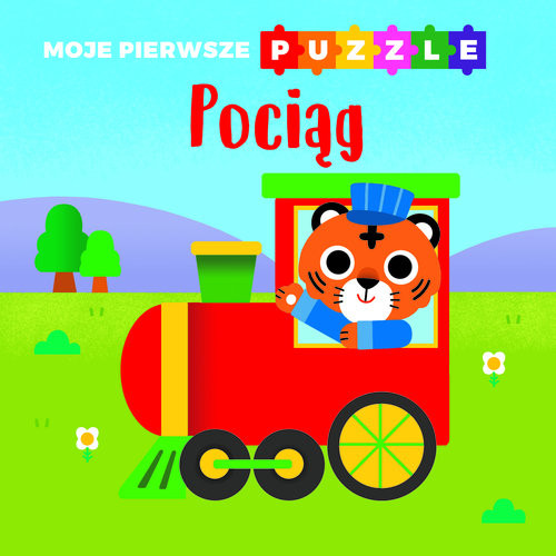 okładka Moje pierwsze puzzle. Pociąg książka