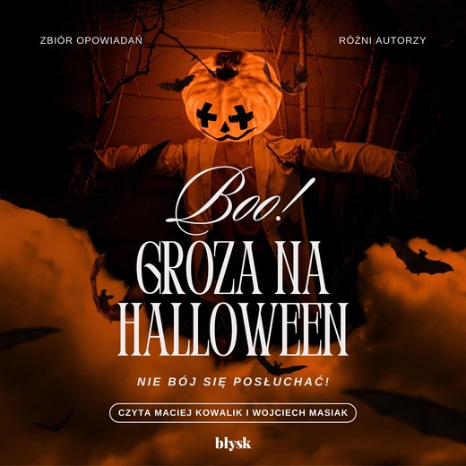 okładka Boo! Groza na Halloween audiobook | MP3 | Edgar Allan Poe, Jerome K. Jerome, H.G. Wells