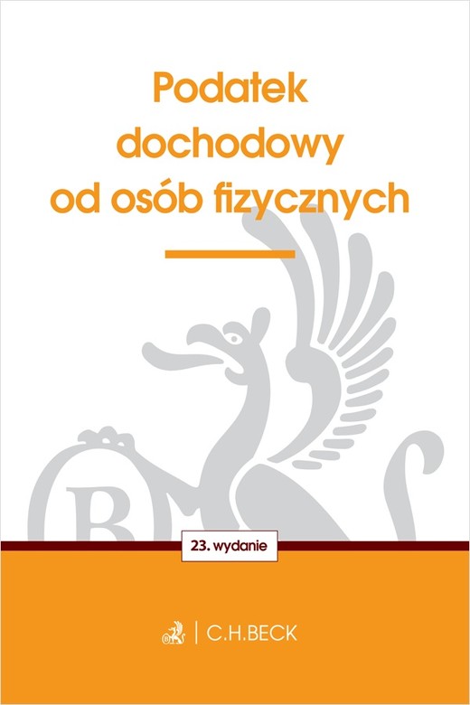 okładka Podatek dochodowy od osób fizycznych wyd. 23 książka