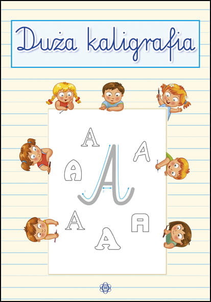 okładka Duża kaligrafia książka