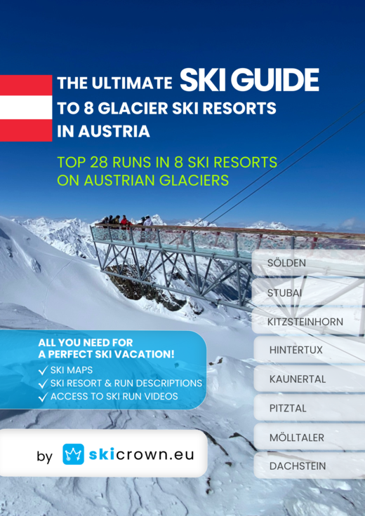 okładka The Ultimate SKI GUIDE to 8 Glacier Ski Resorts in Austria ebook | pdf | Artur Mikołajko, Agnieszka Wąsik