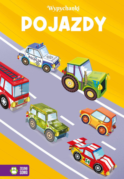 okładka Pojazdy. Wypychanki książka