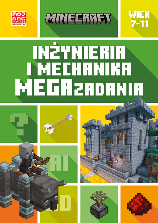 okładka Minecraft. Inżynieria i mechanika. Megazadania książka