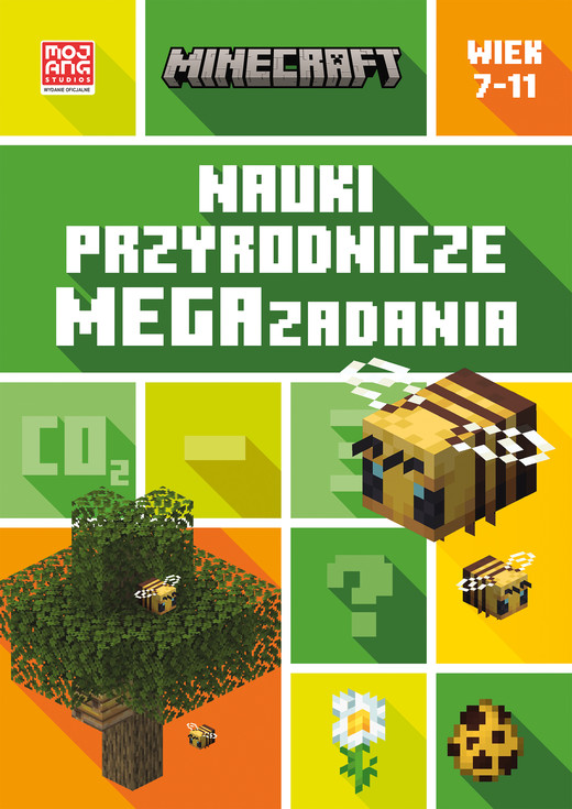 okładka Minecraft. Nauki przyrodnicze. Megazadania książka