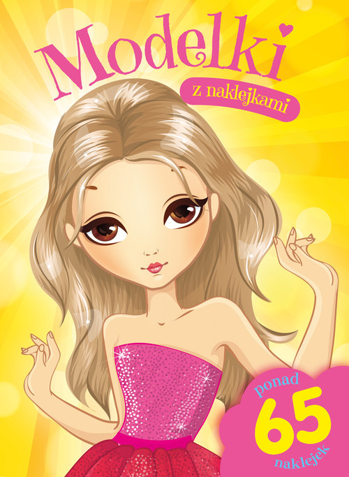 okładka Modelki z naklejkami książka