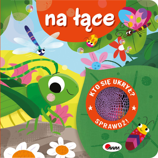 okładka Na łące. Kto się ukrył książka