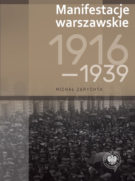 okładka Manifestacje warszawskie 1916–1939 książka