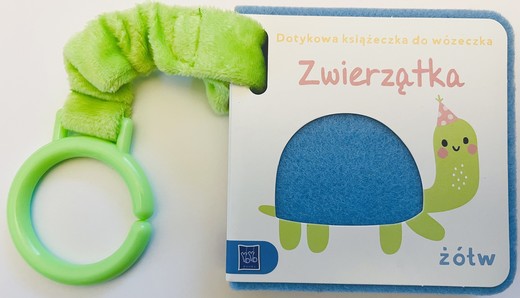 okładka Zwierzątka. Dotykowa książeczka do wózeczka książka