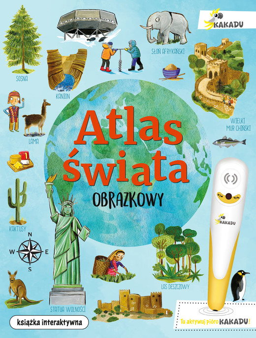 okładka Obrazkowy atlas świata. Kakadu książka