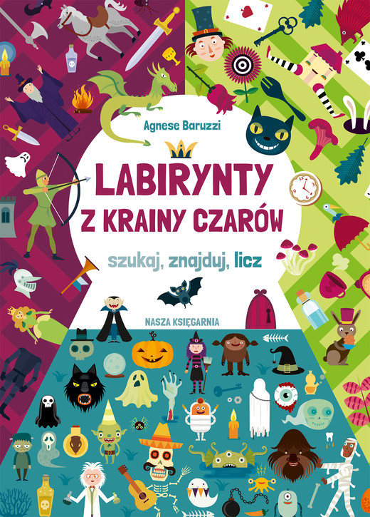 okładka Labirynty z Krainy Czarów książka