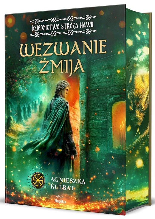 okładka Wezwanie Żmija. Dziedzictwo stróża Nawii. Tom 1 (barwione brzegi) książka
