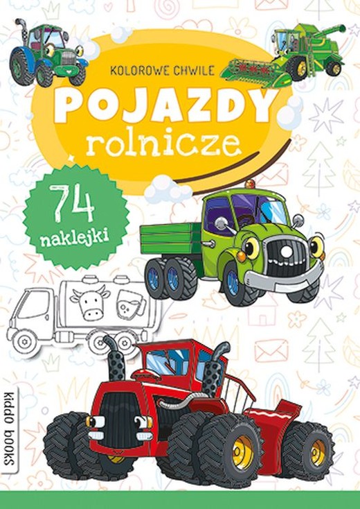 okładka Pojazdy rolnicze. Kolorowe chwile książka