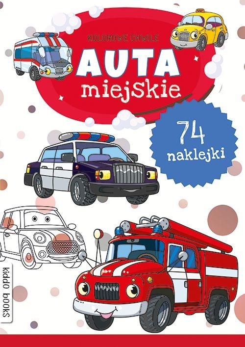 okładka Auta miejskie. Kolorowe chwile książka