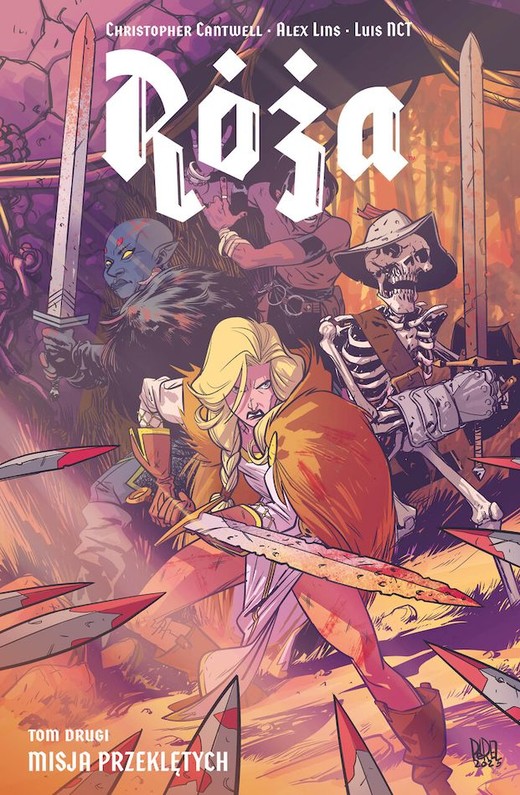 okładka Misja przeklętych. Róża. Tom 2 książka