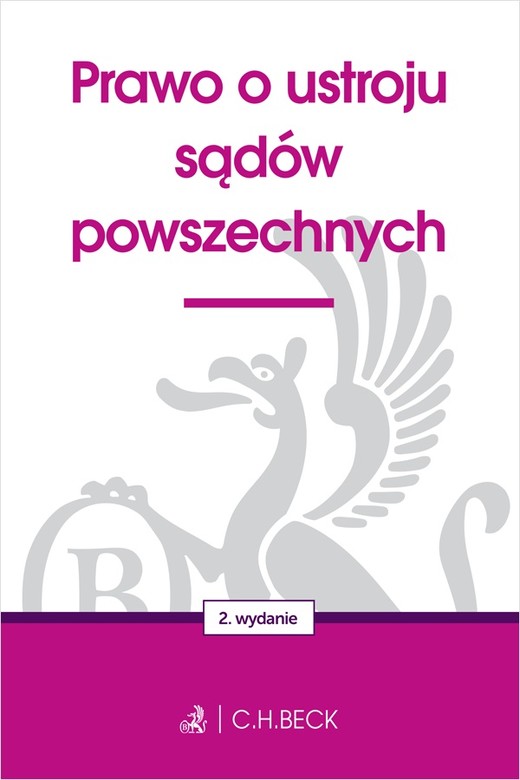 okładka Prawo o ustroju sądów powszechnych wyd. 2 książka
