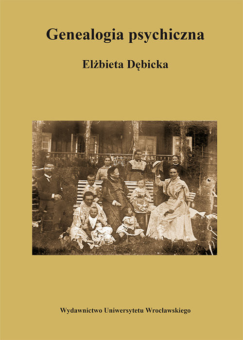 okładka Genealogia psychiczna książka