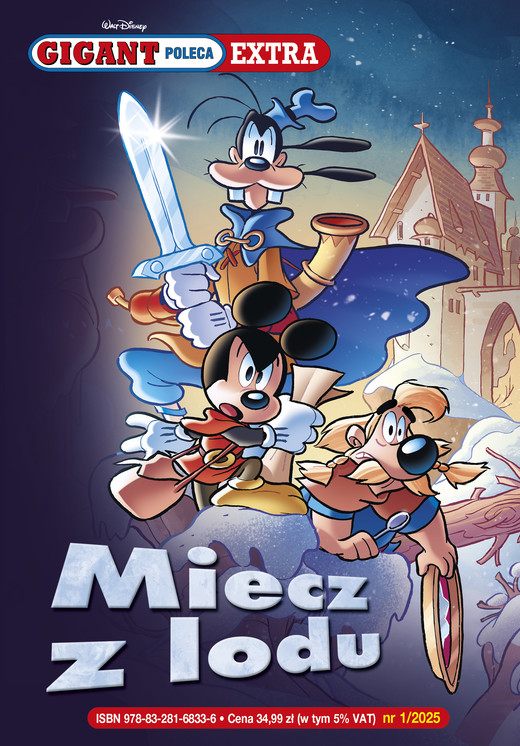 okładka Miecz z lodu. Gigant Poleca Extra. Tom 1/2025 książka