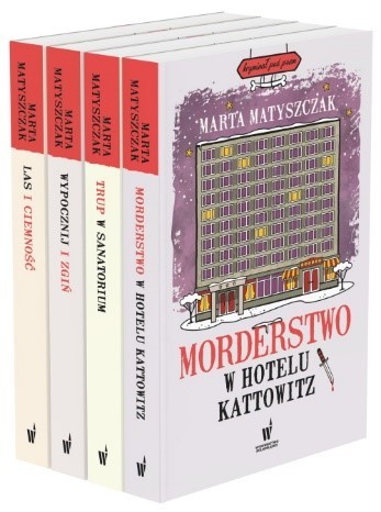 okładka Pakiet Kryminał pod psem. Tomy 5-8 książka