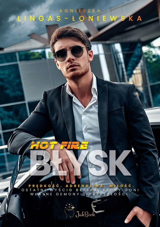 okładka Błysk. Hot Fire. tom 3 książka