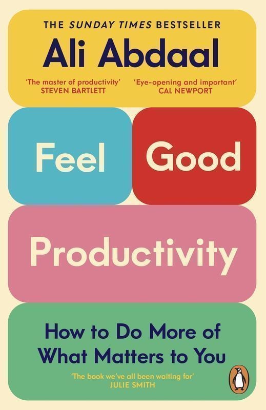 okładka Feel-Good productivity wer. angielska książka