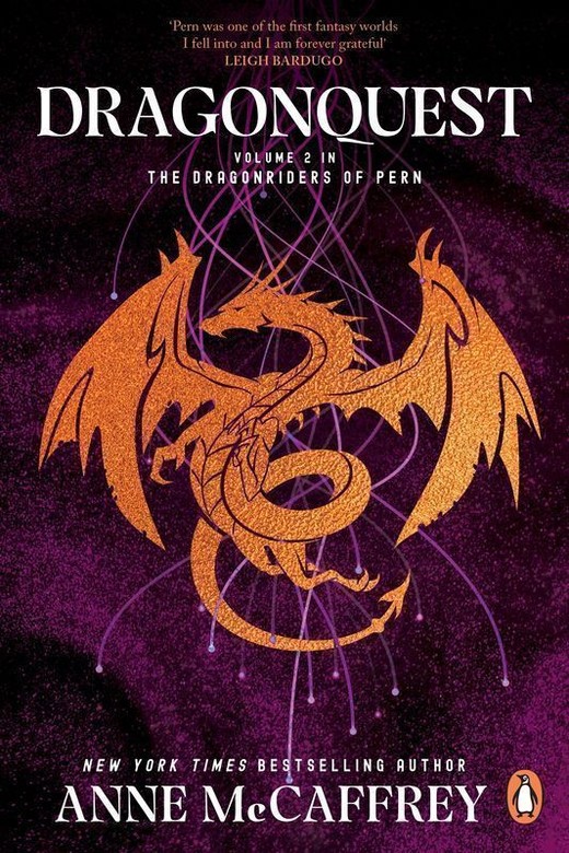 okładka Dragonquest wer. angielska książka | Anne McCaffrey