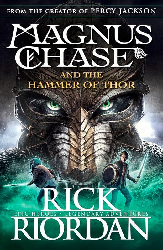 okładka Magnus Chase and the hammer of Thor. Book 2 wer. angielska książka