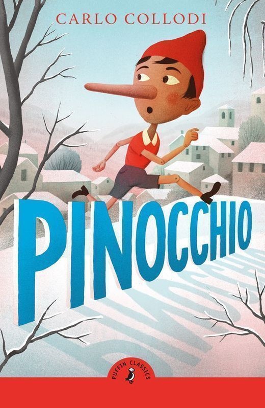 okładka Pinocchio wer. angielska książka