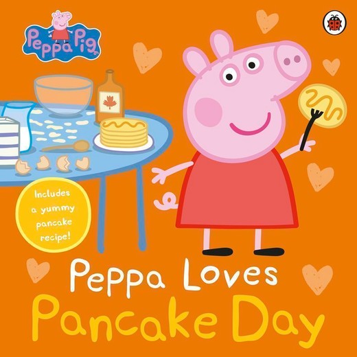 okładka Peppa loves Pancake Day. Peppa Pig wer. angielska książka