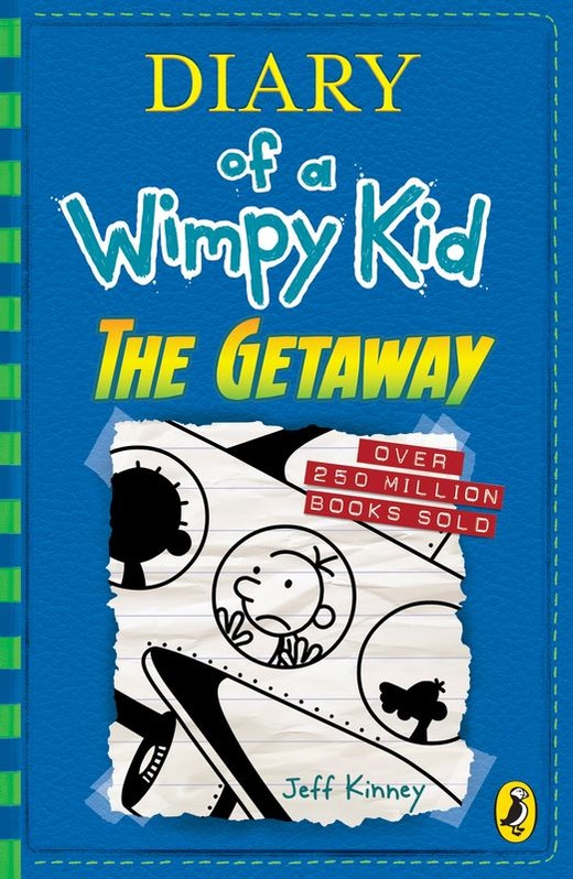 okładka Diary of a Wimpy Kid. The Getaway (Book 12) wer. angielska książka
