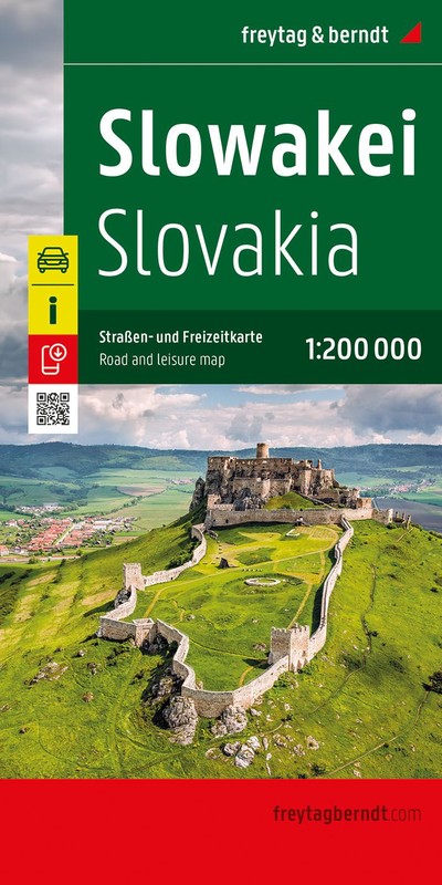 okładka Mapa Słowacja 1:200 000 książka