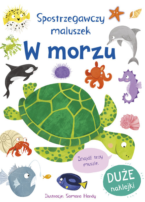okładka Spostrzegawczy maluszek W morzu książka