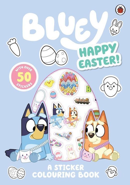 okładka Happy Easter! Bluey wer. angielska książka