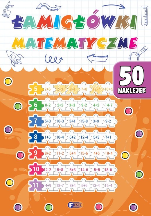 okładka Łamigłówki matematyczne książka