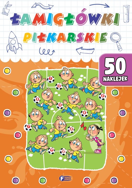 okładka Łamigłówki piłkarskie książka