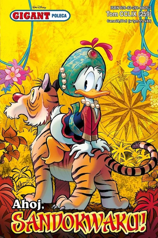 okładka Ahoj, Sandokwaku! Gigant Poleca. Tom 2/2025 książka