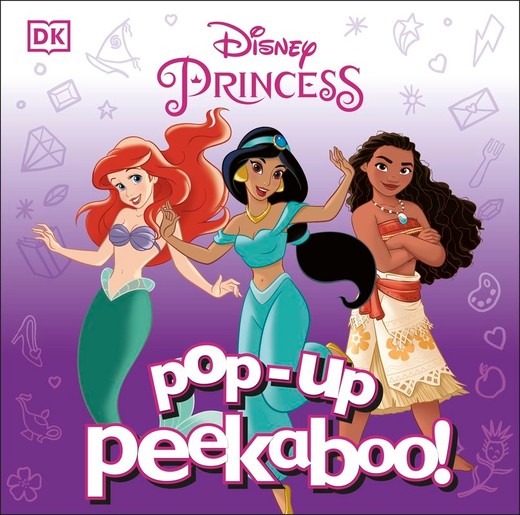 okładka Pop-Up Peekaboo! Disney Princess  wer. angielska książka