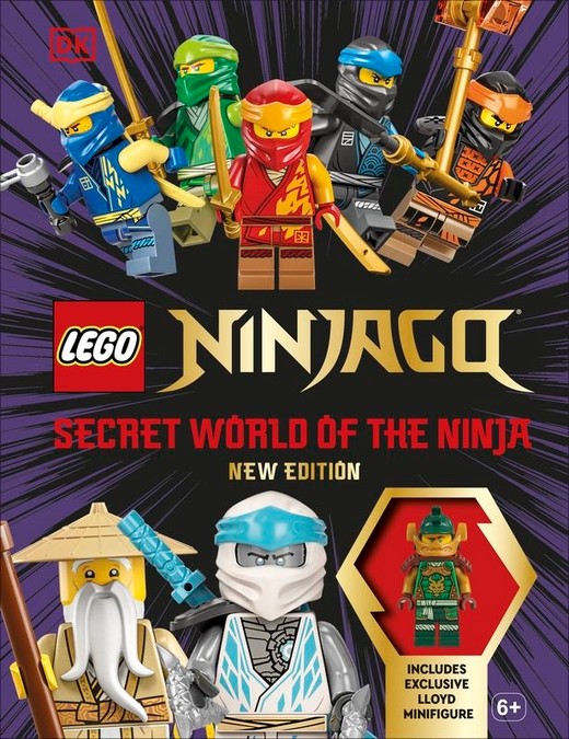 okładka LEGO Ninjago. Secret World of the Ninja New Edition.  wer. angielska książka