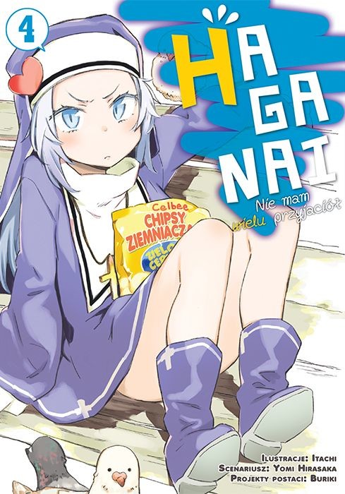 okładka HAGANAI. Nie mam wielu przyjaciół. Tom 4 książka