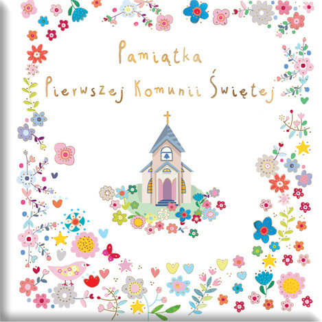 okładka Książeczka pamiątka Pierwszej Komunii Świętej książka
