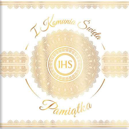 okładka Książeczka pamiątka Pierwszej Komunii Świętej książka