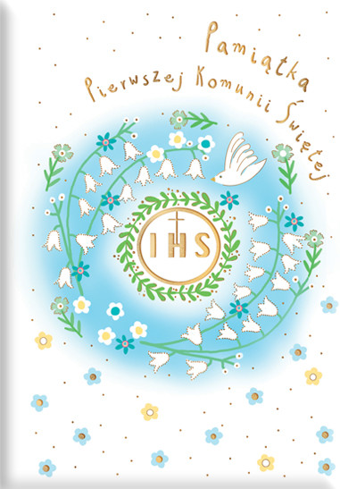 okładka Książeczka pamiątka Pierwszej Komunii Świętej książka